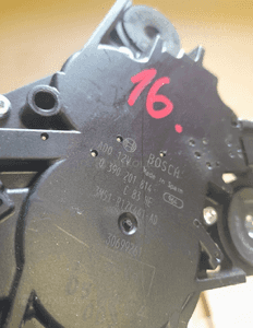 SILNICZEK WYCIERACZKI TYŁ FORD FOCUS MK2 VOLVO V50 nr 0390201814 2