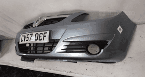 Zderzak przód przedni do opel corsa d halogeny Z163 3
