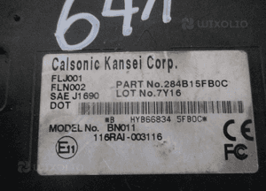 Moduł komfortu bcm nissan micra K14 284B15FB0C 2