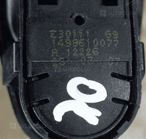 Panel przełącznik szyb lewy przód jumpy expert scudo ii 9810738177 07-16 4