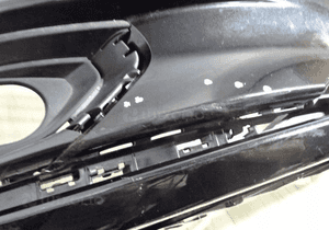 Opel corsa e zderzak przedni przód skorupa 9