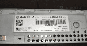 Audi Q7 4L jednostka czytnik mmi navi nawigacji audio 10