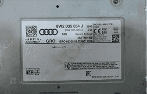 AUDI A4 B9 A5 8W NAWIGACJA CZYTNIK MULTIMEDIALNY MIB3 8W2035054J 6