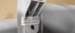 Osłona przeciwsłoneczna prawa pasażera VW Passat B6 3C0857552AB 4