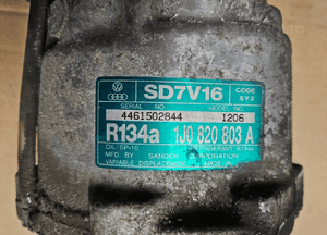 VW Golf IV 4 Seat Leon Skoda Octavia Audi A3  2.0 8V 1.8 1.9 kompresor sprężarka klimatyzacji 1J0820803A 5