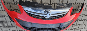 Opel Corsa D lift zderzak przód przedni 4