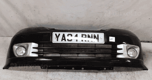 Zderzak przód przedni do citroen C3 xtr halogeny czarny mat 1