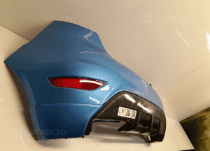 Zderzak tył tylny ford fiesta 7 vii st 99 błękitny morski 2