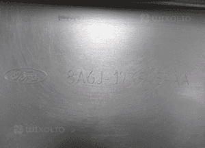 Atrapa kratka środkowa zderzaka ford fiesta MK7 sport 2008-2011 15