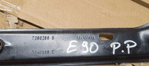 Mechanizm podnośnik szyby prawy przód BMW 3 E90 7060266S 7140588E 7