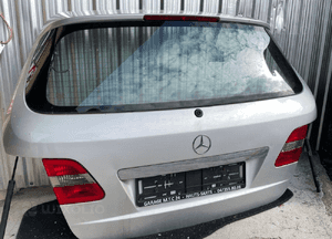 MERCEDES B 245 klapa tylna szyba lampy srebrna bezowa szara siłownik zamek klapy 1