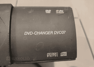 Audi Q7 4L lift A8 D3 zmieniarka płyt cd dvd kable oryginał sprawna 10