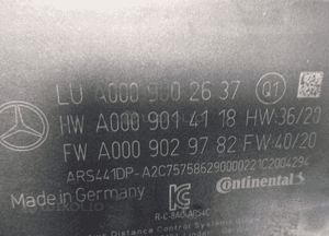 Mercedes 205 213 238 223 radar zbliżeniowy acc distronic nowy 7