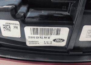 Lampa prawa tył błotnika ford mondeo MK5 sedan JS7B-13404-AD 2019-2022 lift 7