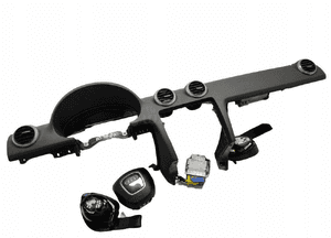 Deska konsola poduszka poduszki air-bag pasy audi A3 8P 2008-12 lift europa 1