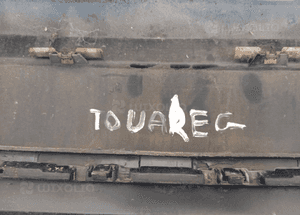 Zderzak tył tylny PDC VW Touareg 7L 7L6807301CG LD5Q 6