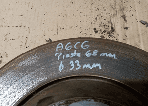 Tarcze hamulcowe tył tylne Audi A6 C6 6