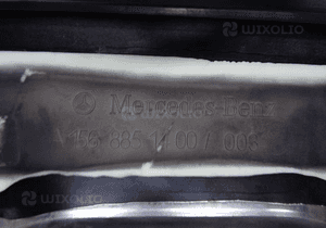 mercedes w156 dyfuzor zderzaka a156 chrom 12