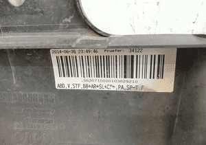 Maskownica osłona pasa przód audi A4 B8 lift 8K 12-15 3