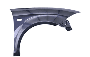 seat altea/ toledo 04-15 błotnik prawy ocynk ls9n