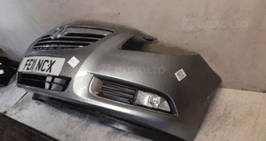 Zderzak przód przedni do opel insignia halogeny grill Z163 szary 3