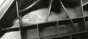 Osłona zaślepka lusterka prawa Hyundai I30 III 87661-G4000 6