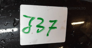 ) ZDERZAK TYŁ TYLNY DO RENAULT CLIO III 3 HB NV676 CZARNY 2