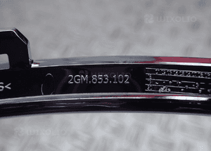 Ramka ozdobna zderzaka prawa vw t-cross 2GM853102 radom 3