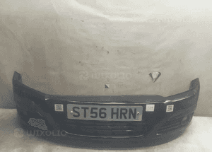 Zderzak przód przedni opel astra h 3 iii pod halogeny Z20R czarny 1