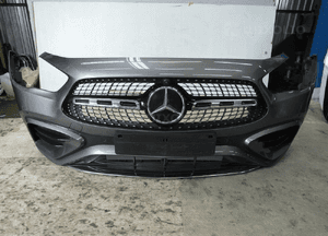 Mercedes W247 gla amg lift nowy komplet 6PDC kamerą zderzak przedni 5