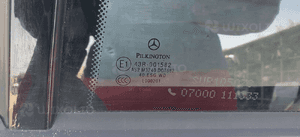 DRZWI LEWY TYL MERCEDES C-KLASA W204 sedan KOMPLETNE 6
