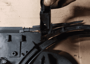 wentylator chłodnicy bmw e 60 525i 2