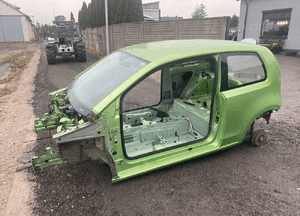 Ćwiartka podłużnica prawy przód skoda citygo 3
