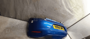 Zderzak tył tylny vw volkswagen scirocco LR5Z błękitny niebieski pdc czujniki 4