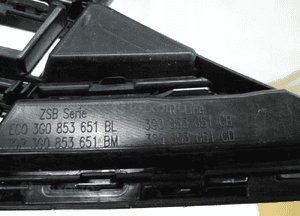 Vw passat B8 3G bdb grill atrapa 6