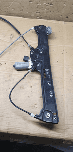 Mechanizm podnośnik szyby lewy przód BMW 5 E60 6922267 7034351S 7075667E 3