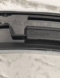 Porsche cayenne coupe nakładka listwa błotnika lewy tył tylna oryginał 6
