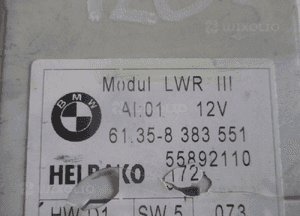 Moduł świateł xenon mini cooper s R53 8383551 2