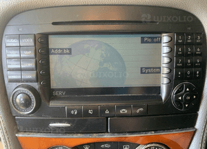 COMAND NAWIGACJA RADIO MERCEDES SL R230 EUROPA 7