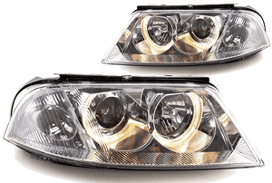 Lampy reflektory do vw passat B5 fl 3BG od 2000 do 2005 roku ringi soczewki 6