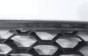 Kratka środkowa zderzaka przód mercedes cls W257 amg A2578856901 11