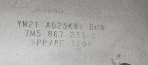 Osłona słupka lewy przód Ford Galaxy MK1 Lift 7M5867233E 6