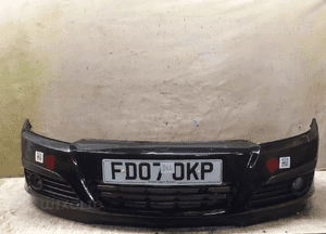Zderzak przód przedni opel astra h 3 iii Z20R czarny halogeny 2