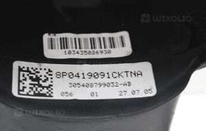 Kierownica skórzana Audi A3 8P 2003-2013 8P0419091CKTNA 5