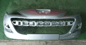 Peugeot 207 lift goły idealny zderzak przedni