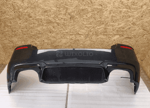 Bmw M5 F10 tylny zderzak tył 4 czujniki pdc instalacja dyfuzor odblaski 5