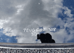Szyba solar panorama dach Peugeot 308 T7 HB 3D 07r 6