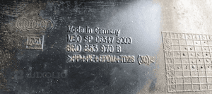 Listwa drzwi prawy tył tylna prawa dolna Audi Q5 8R0853970B 6