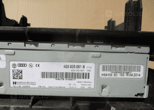 Moduł tuner radia harman becker audi A4 B8 A5 8T A6 C7 4G0035061N 2