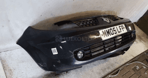 Zderzak przód przedni do renault grand scenic ii 2 + halogeny grafitowy 4